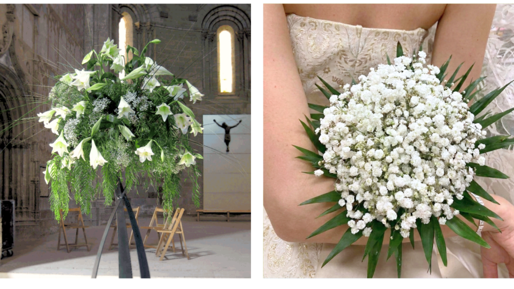 Ramo de nocia y decoración floral para bodas ramo-novia-bodas-iglesias-decoración-boda