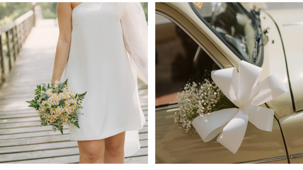Ramo de novia con margarita/manzanilla ramo-novia-bodas-elegantes-decoración-boda