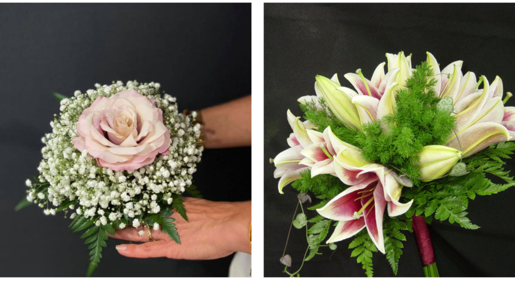 Ramo de nocia con lirio ramo-novia-bodas-elegantes-decoración-boda