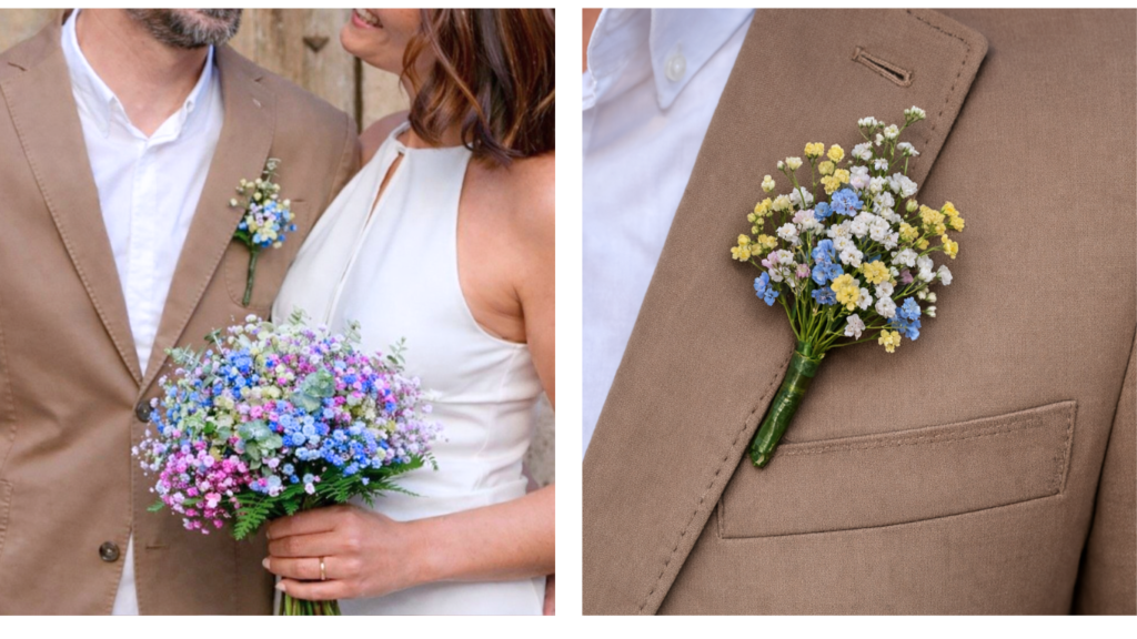 Ramo de novia con flor que se seca ramo-novia-bodas-colorido-decoración-boda